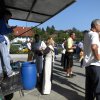 Ochsenbraten bei Historischer Hochzeit in Irrsdorf